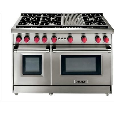 48” Wolf Natural Gas Range GR486C (Used)