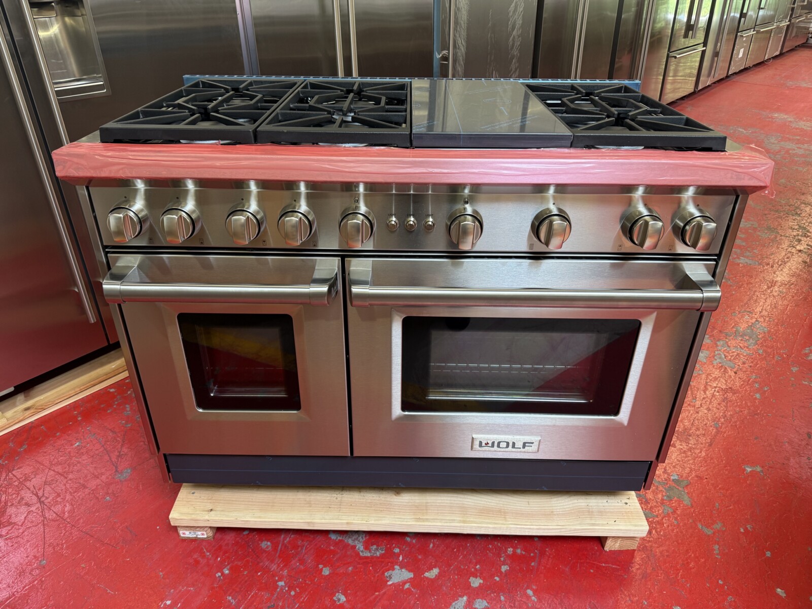 48” Wolf Natural Gas Range GR486C (Used) - Image 2