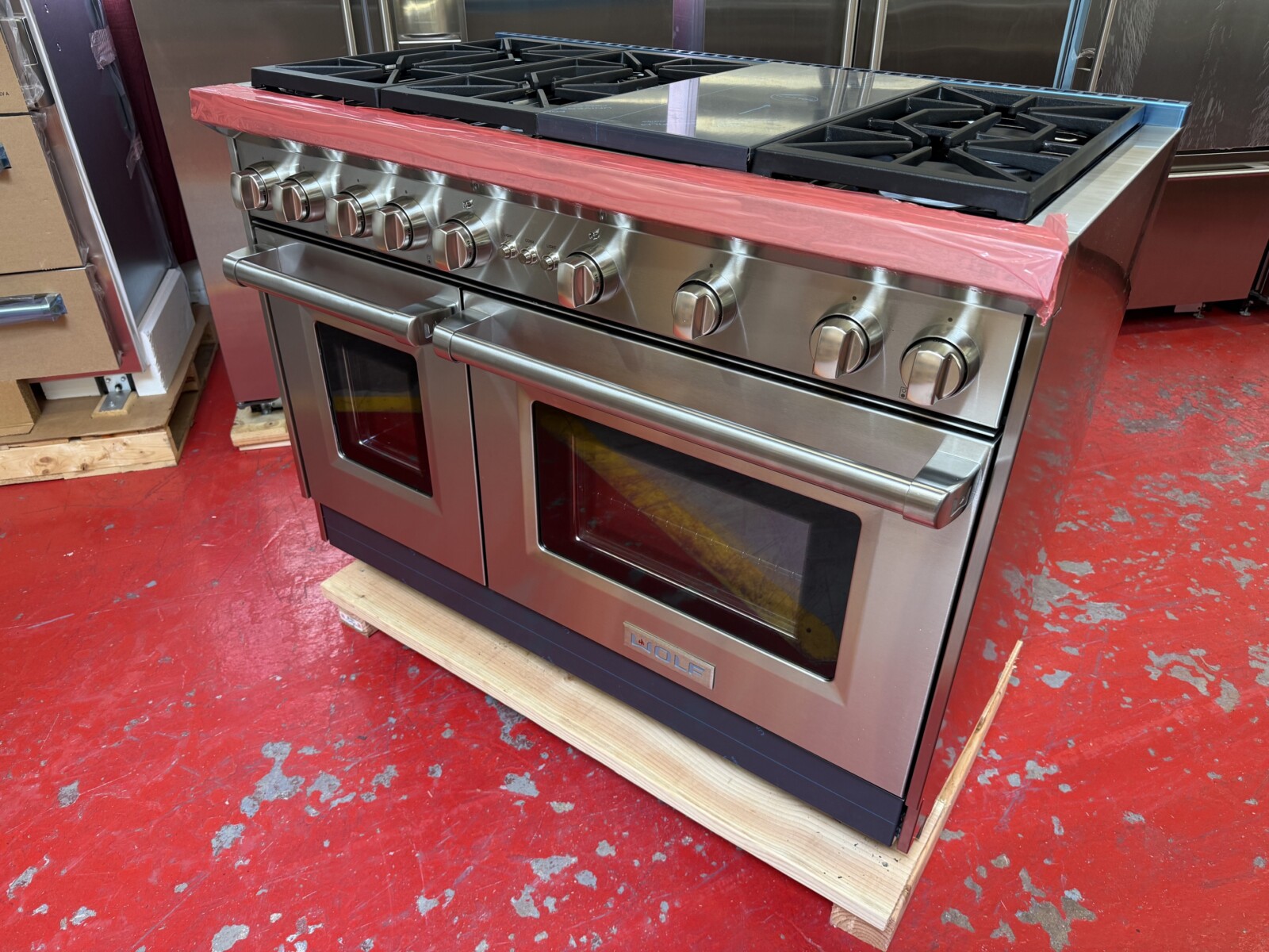 48” Wolf Natural Gas Range GR486C (Used) - Image 3