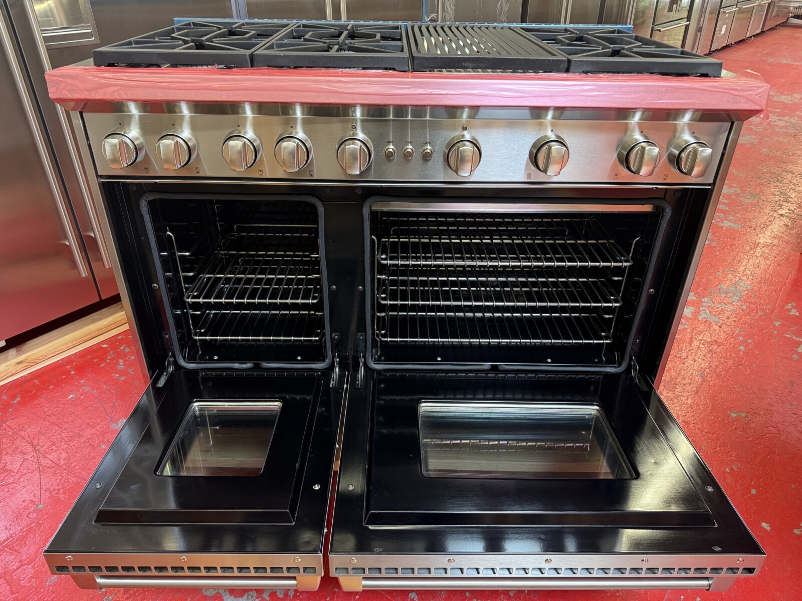48” Wolf Natural Gas Range GR486C (Used) - Image 8
