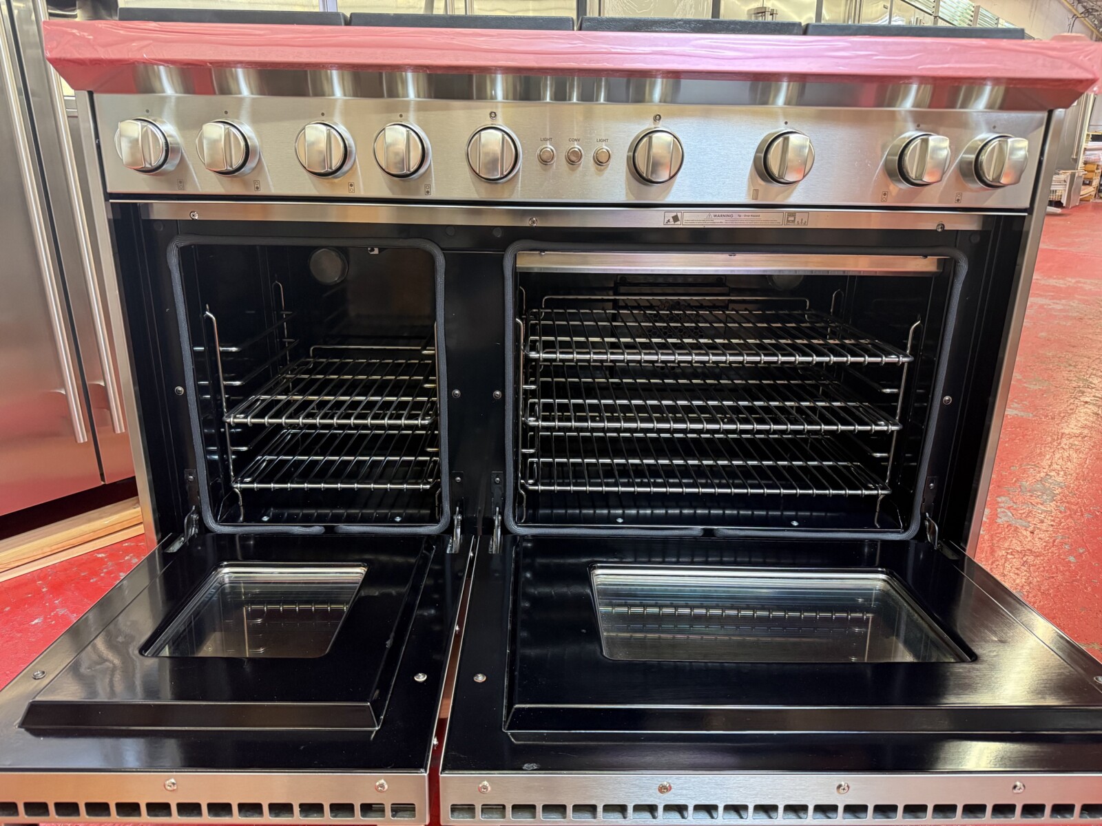 48” Wolf Natural Gas Range GR486C (Used) - Image 9